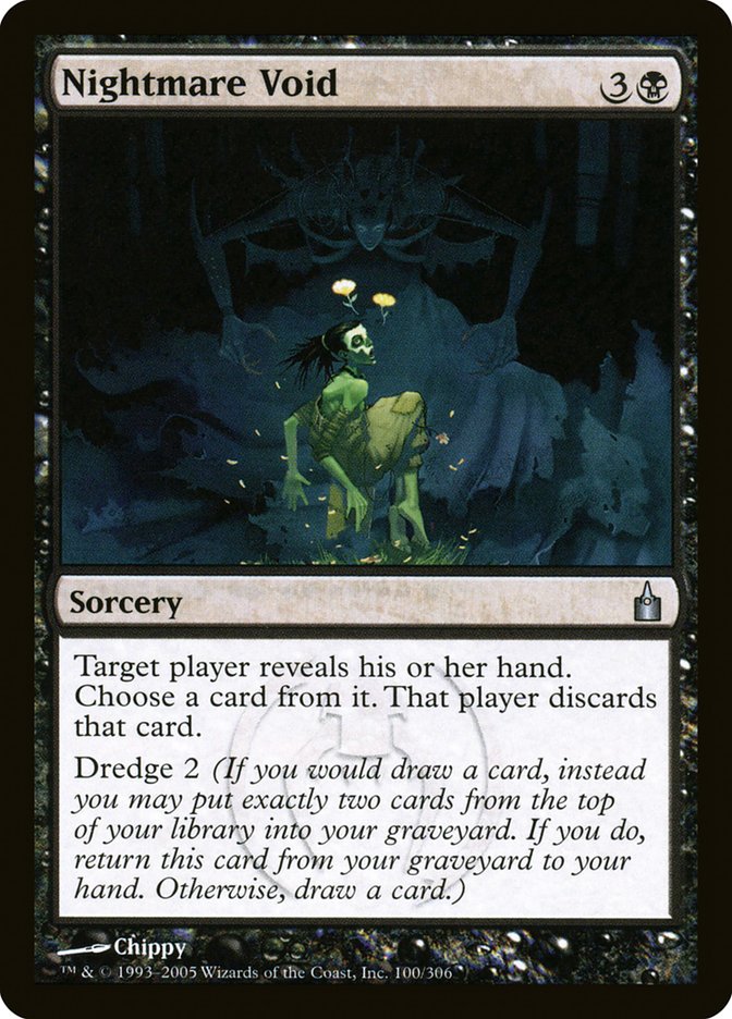 Nightmare Void [Ravnica: City of Guilds] Foil