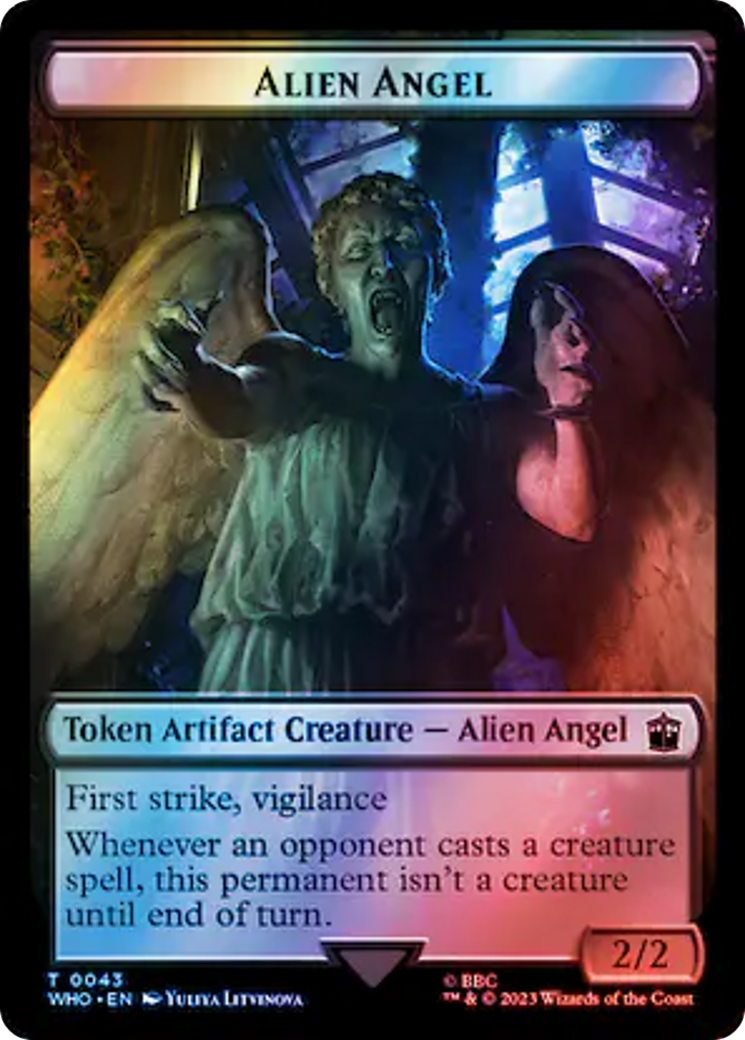 Alien Angel  [Doctor Who Tokens] Foil