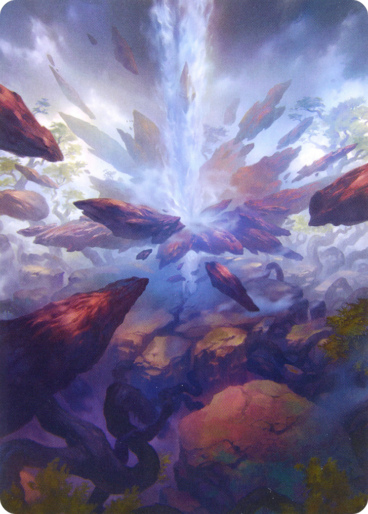 Prismatic Vista // Prismatic Vista  [Zendikar Rising Art Series] (Borderless)
