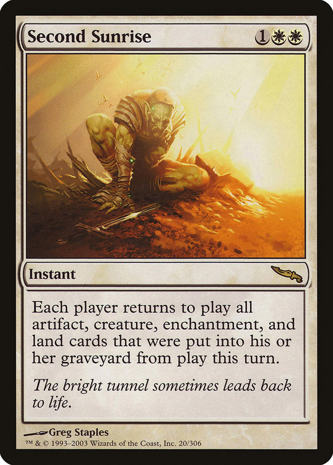 Second Sunrise [Mirrodin] Foil