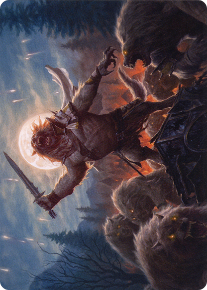 Tovolar, the Midnight Scourge // Tovolar, the Midnight Scourge  [Midnight Hunt Art Series] (Borderless) Foil