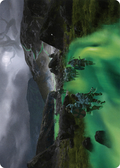 Path to the World Tree // Path to the World Tree  [Art Series: Kaldheim] (Borderless) Foil