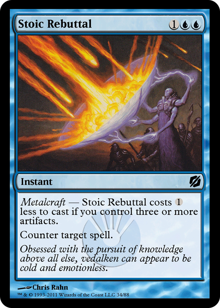 Stoic Rebuttal  [Duel Decks: Mirrodin Pure vs. New Phyrexia]