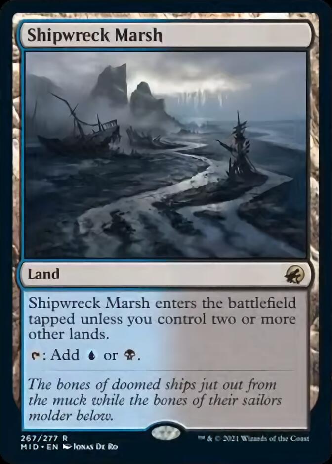 Shipwreck Marsh [Innistrad: Midnight Hunt] Foil