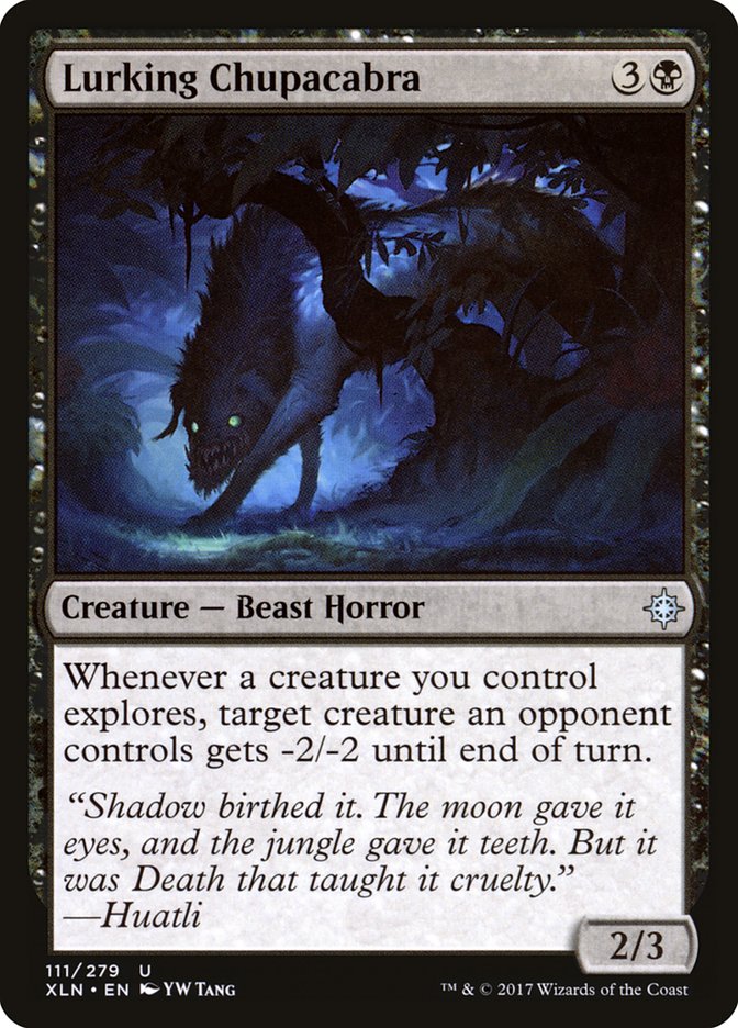 Lurking Chupacabra [Ixalan] Foil