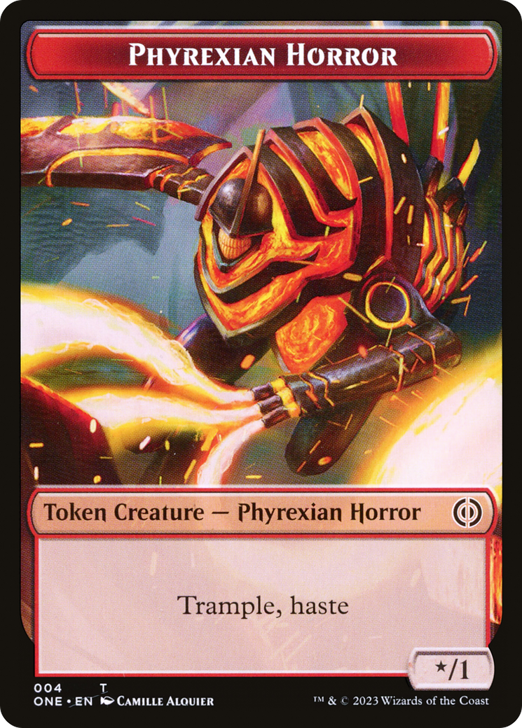 Phyrexian Horror  [Phyrexia: All Will Be One Tokens]