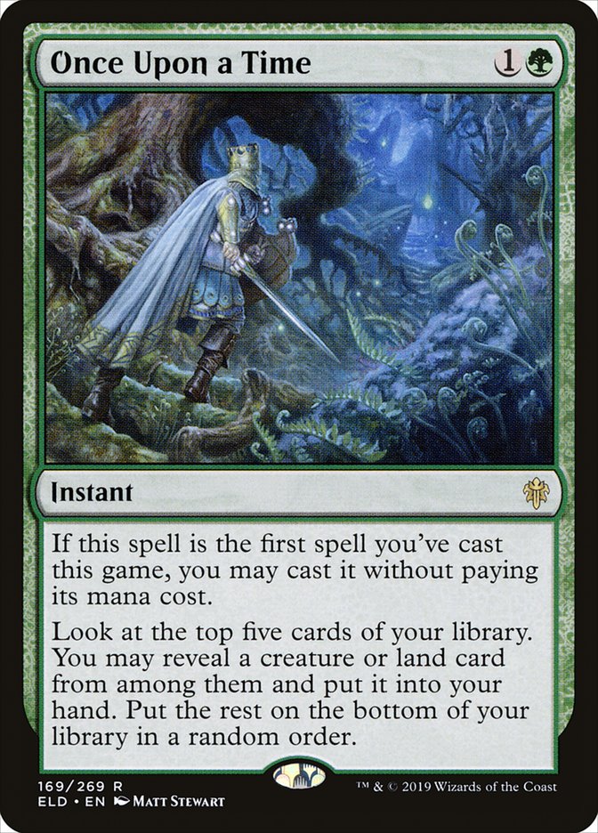 Once Upon a Time [Throne of Eldraine] Foil