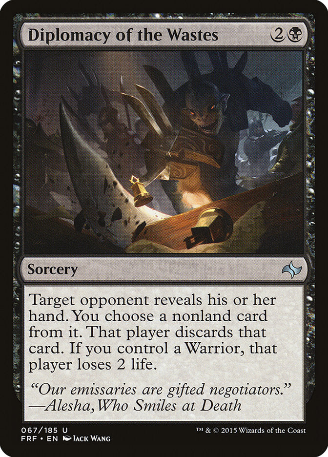 Diplomacy of the Wastes [Fate Reforged] Foil
