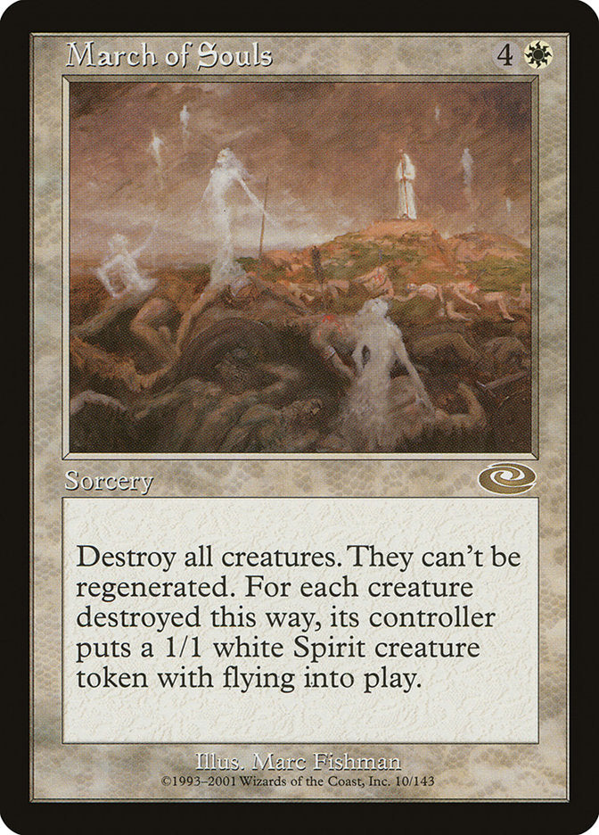 March of Souls [Planeshift] Foil