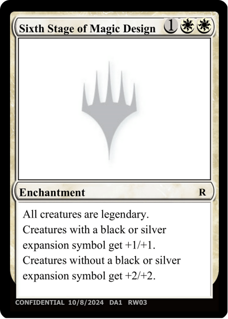 Sixth Stage of Magic Design  [Unknown Event]
