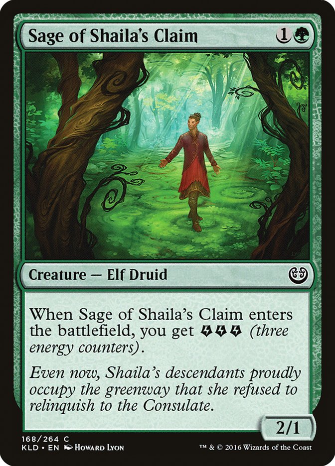 Sage of Shaila's Claim [Kaladesh] Foil