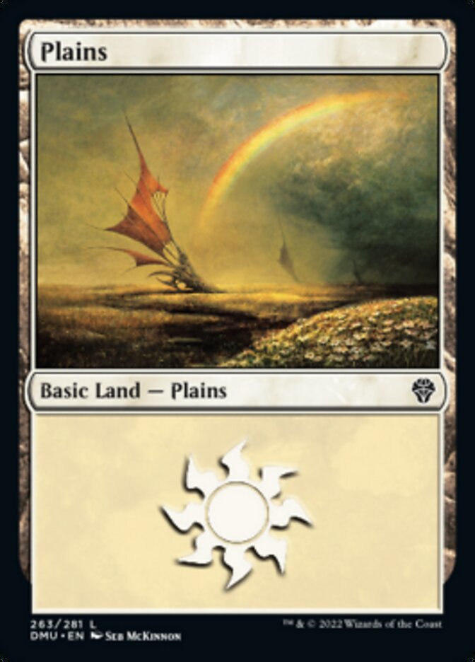 Plains (263) [Dominaria United] Foil