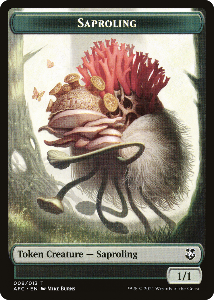 Saproling  [Forgotten Realms Commander Tokens]