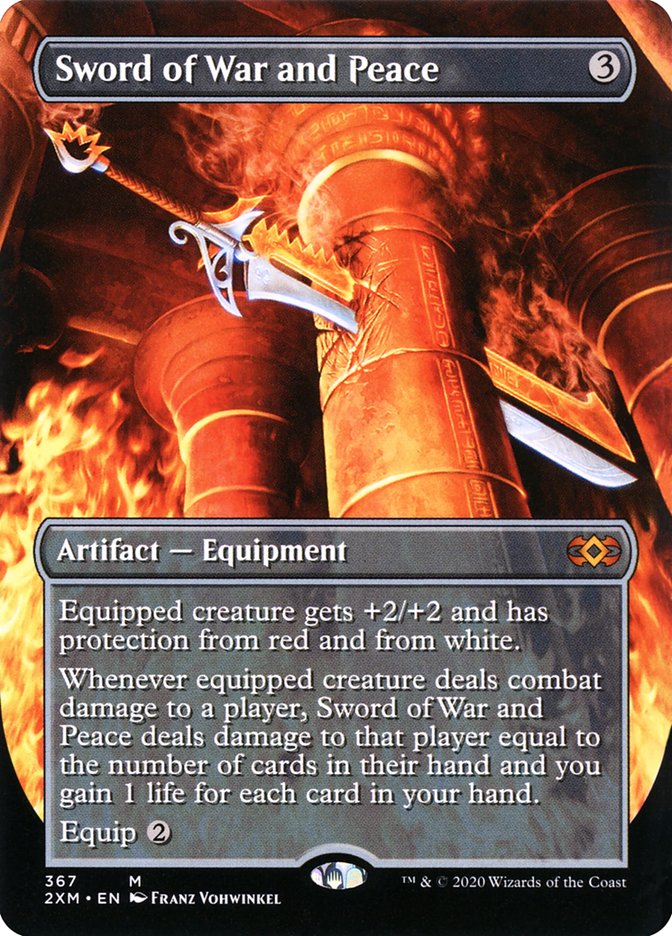 Sword of War and Peace (Toppers) [Double Masters] Foil