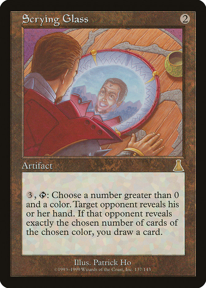 Scrying Glass [Urza's Destiny] Foil