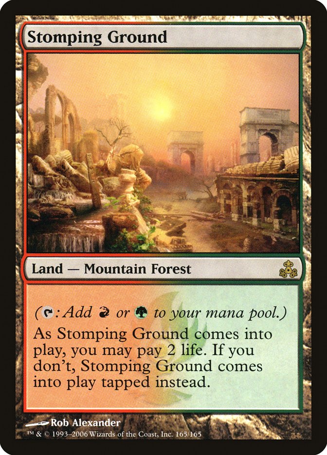 Stomping Ground [Guildpact] Foil