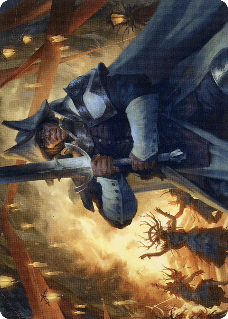 Ritual Guardian // Ritual Guardian  [Midnight Hunt Art Series] (Borderless) Foil