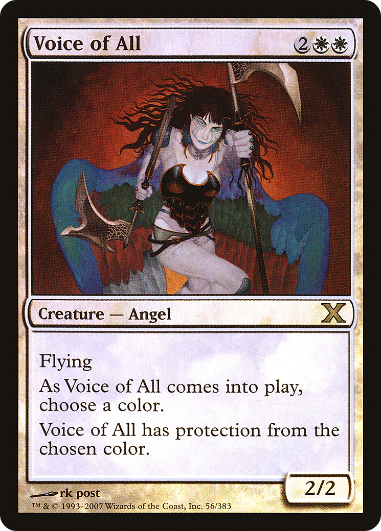 Voice of All  [Tenth Edition] Foil