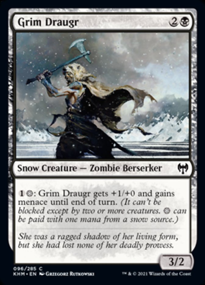 Grim Draugr [Kaldheim] Foil