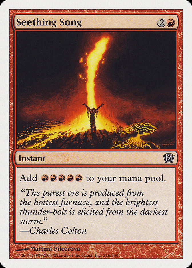 Seething Song [Ninth Edition] Foil