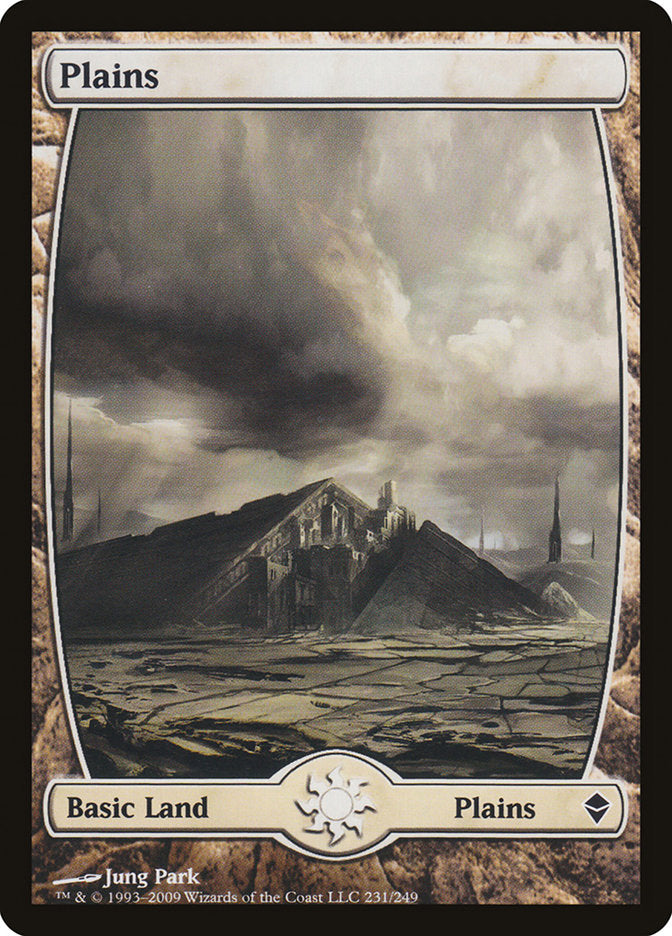 Plains (231) [Zendikar] Foil