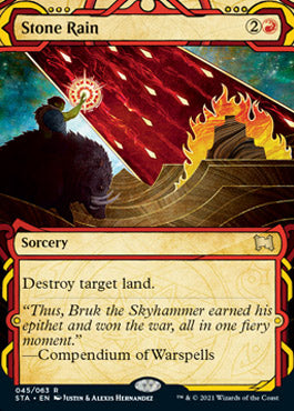 Stone Rain [Strixhaven: School of Mages Mystical Archive] Foil