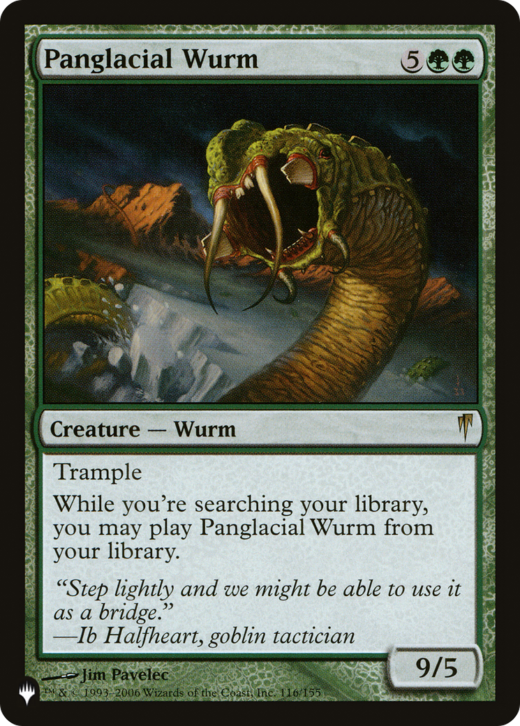 Panglacial Wurm  [The List] Foil