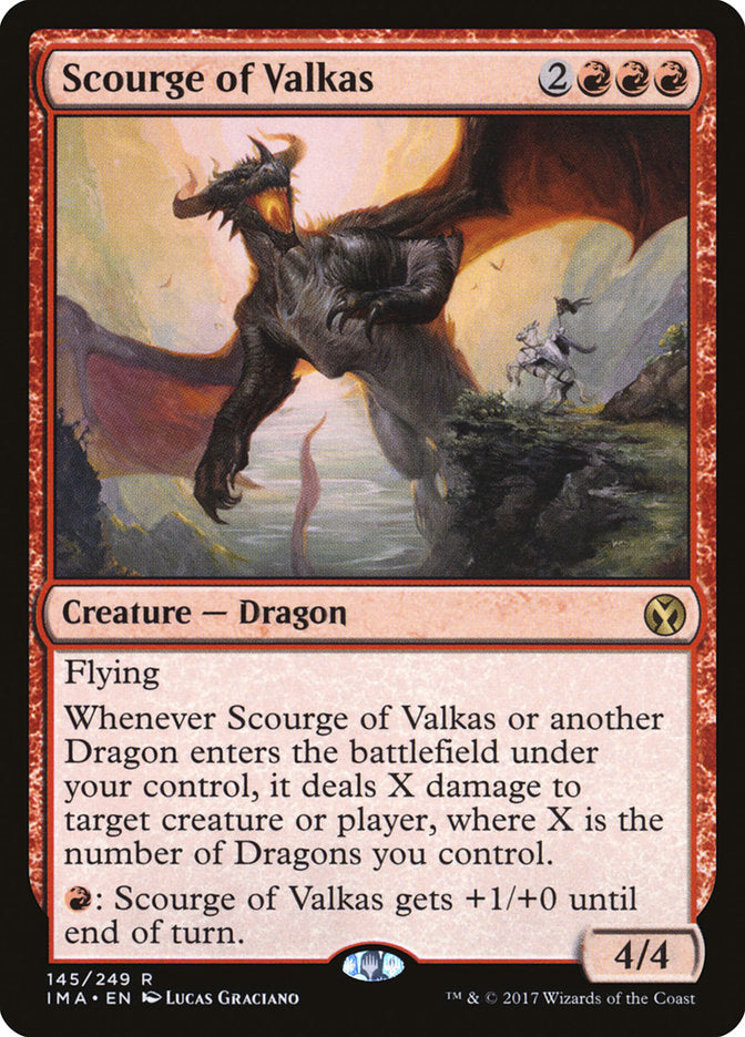 Scourge of Valkas [Iconic Masters] Foil