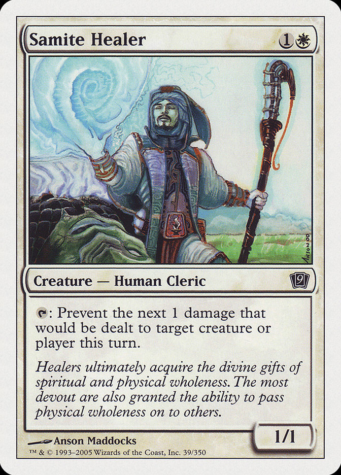 Samite Healer [Ninth Edition] Foil