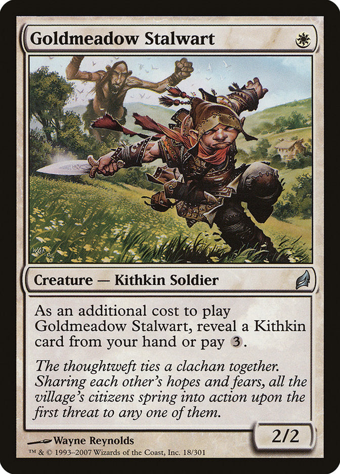 Goldmeadow Stalwart [Lorwyn] Foil