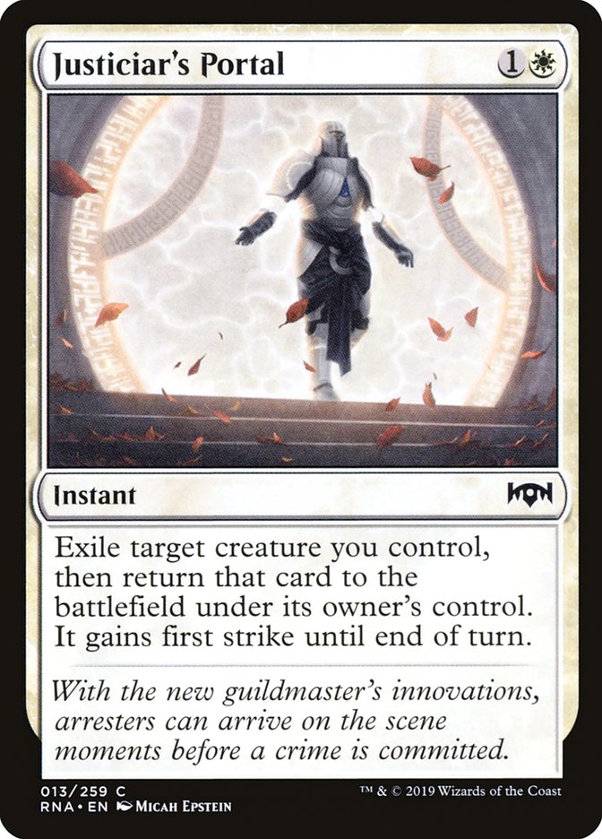 Justiciar's Portal [Ravnica Allegiance] Foil