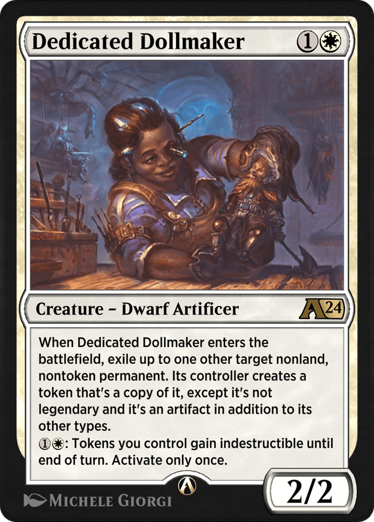 Dedicated Dollmaker  [Alchemy: Wilds of Eldraine]