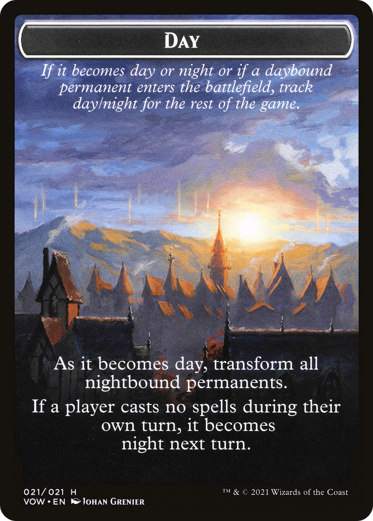 Day // Night  [Innistrad: Crimson Vow Tokens]