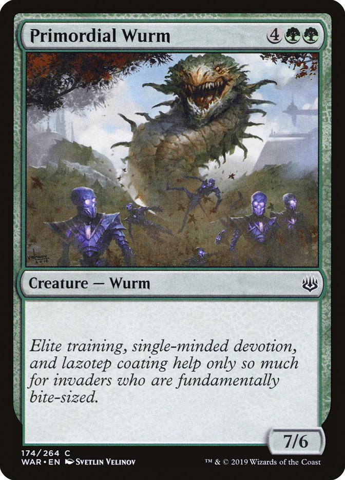 Primordial Wurm [War of the Spark] Foil