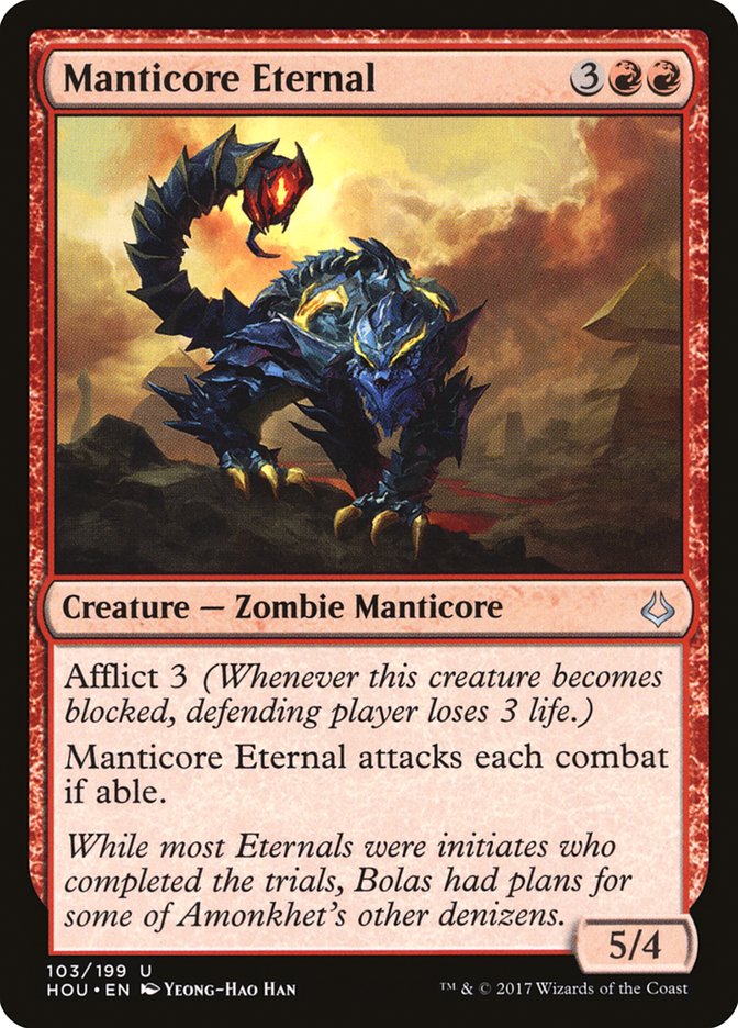 Manticore Eternal [Hour of Devastation] Foil