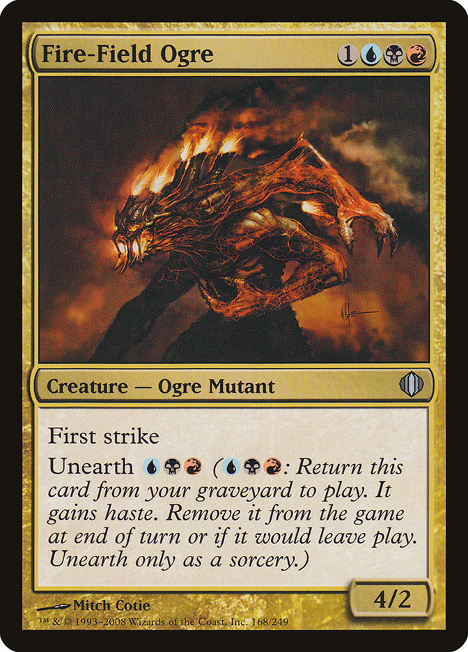 Fire-Field Ogre [Shards of Alara] Foil