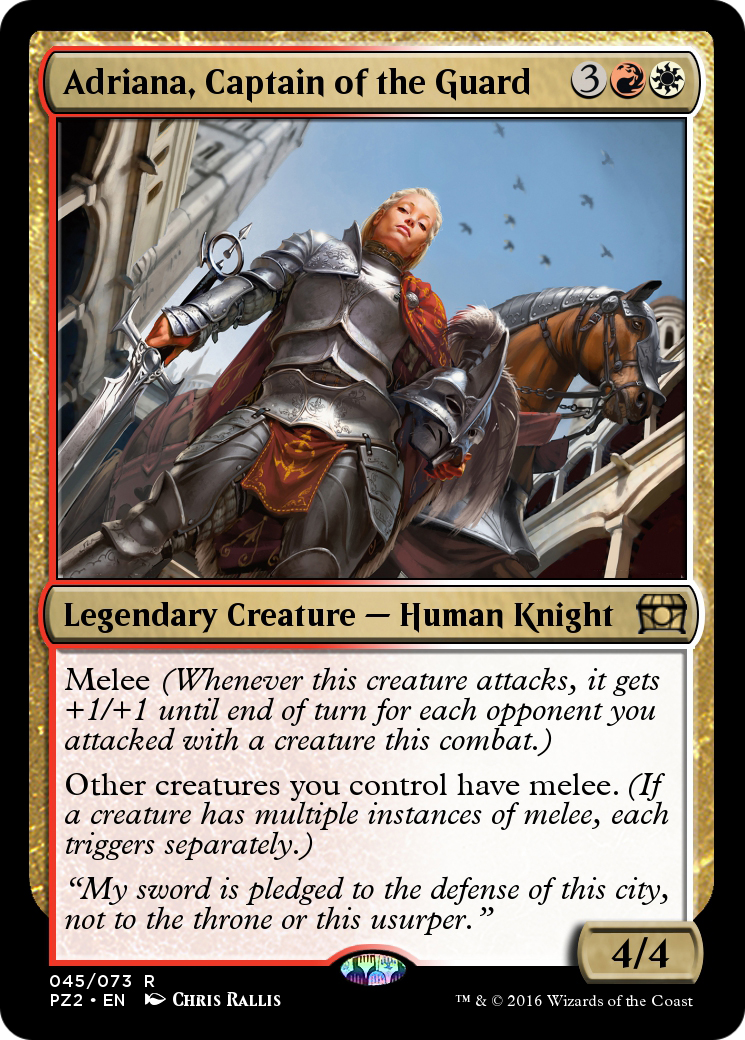 Adriana, Captain of the Guard  [Treasure Chest]