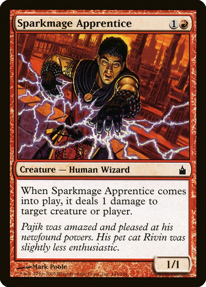 Sparkmage Apprentice [Ravnica: City of Guilds] Foil