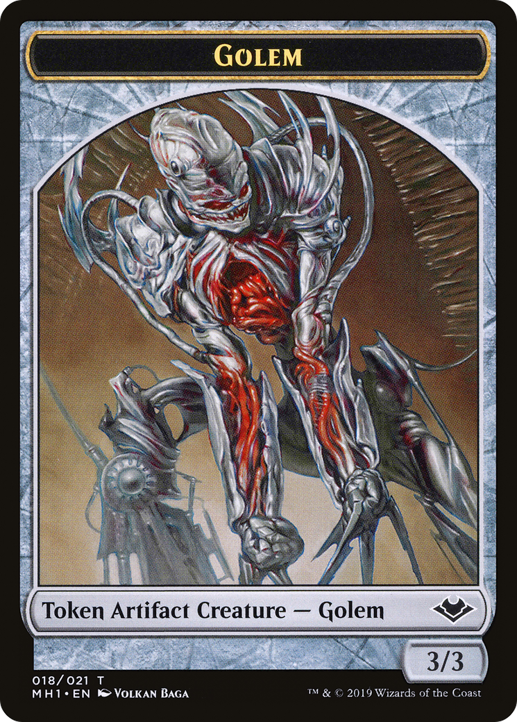 Golem  [Modern Horizons Tokens] Foil