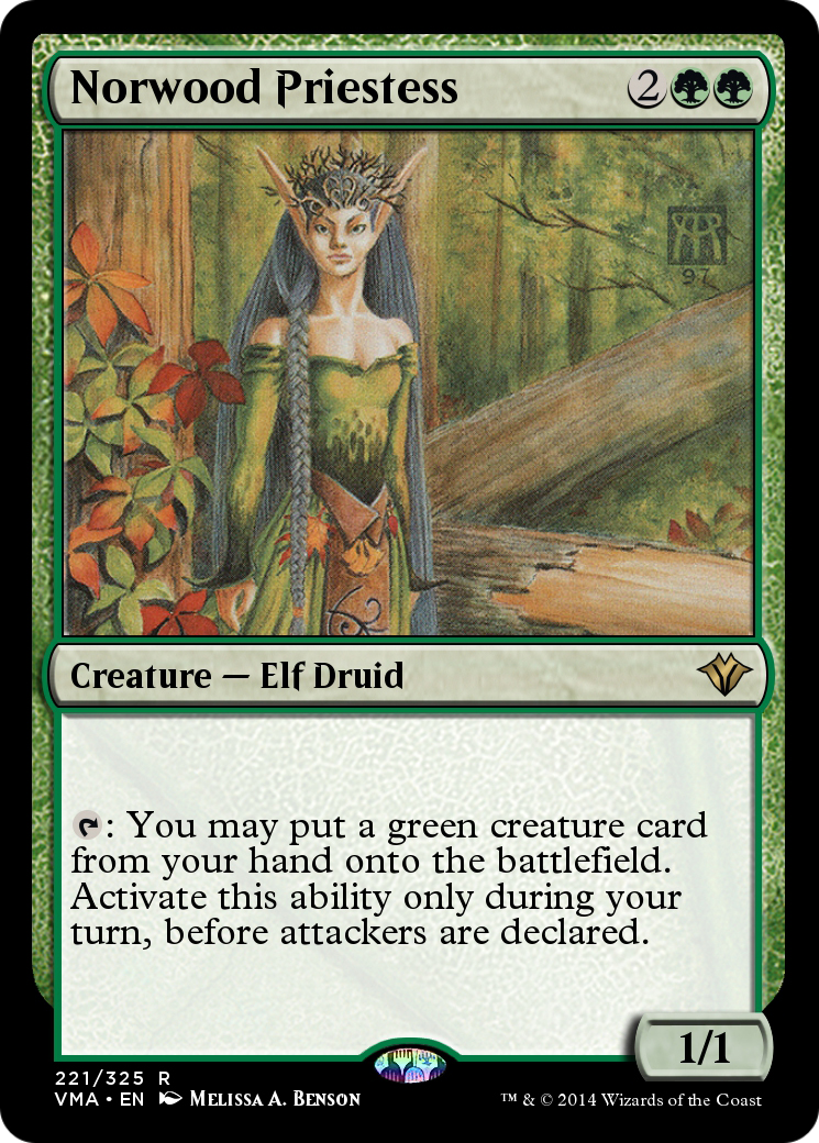 Norwood Priestess  [Vintage Masters] Foil