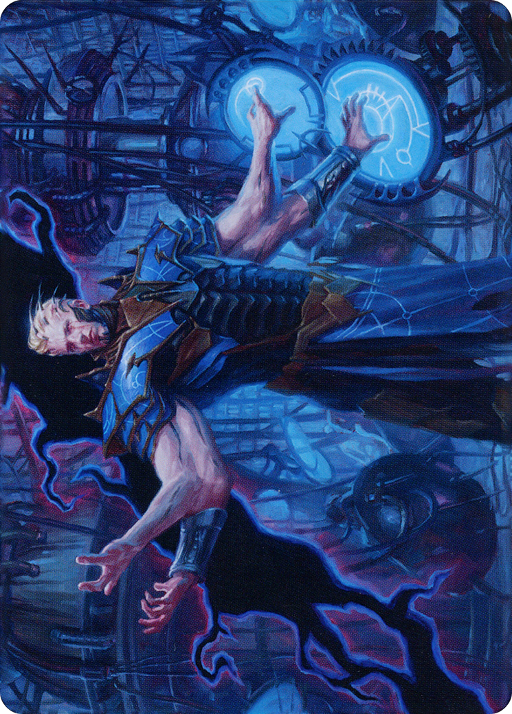 Ertai Resurrected // Ertai Resurrected  [Dominaria United Art Series] (Borderless) Foil