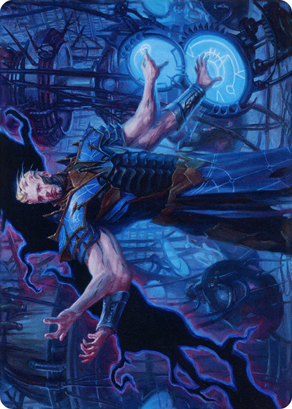 Ertai Resurrected // Ertai Resurrected  [Dominaria United Art Series] (Borderless) Foil