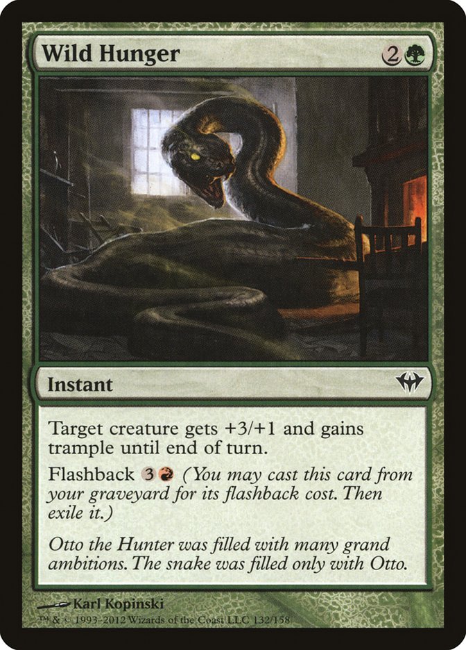 Wild Hunger [Dark Ascension] Foil