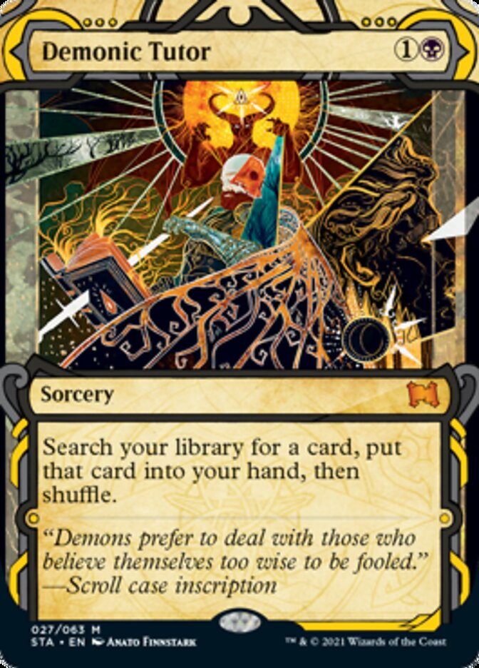 Demonic Tutor [Strixhaven: School of Mages Mystical Archive] Foil