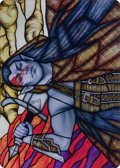 Radha, Coalition Warlord // Radha, Coalition Warlord  [Dominaria United Art Series] (Borderless)