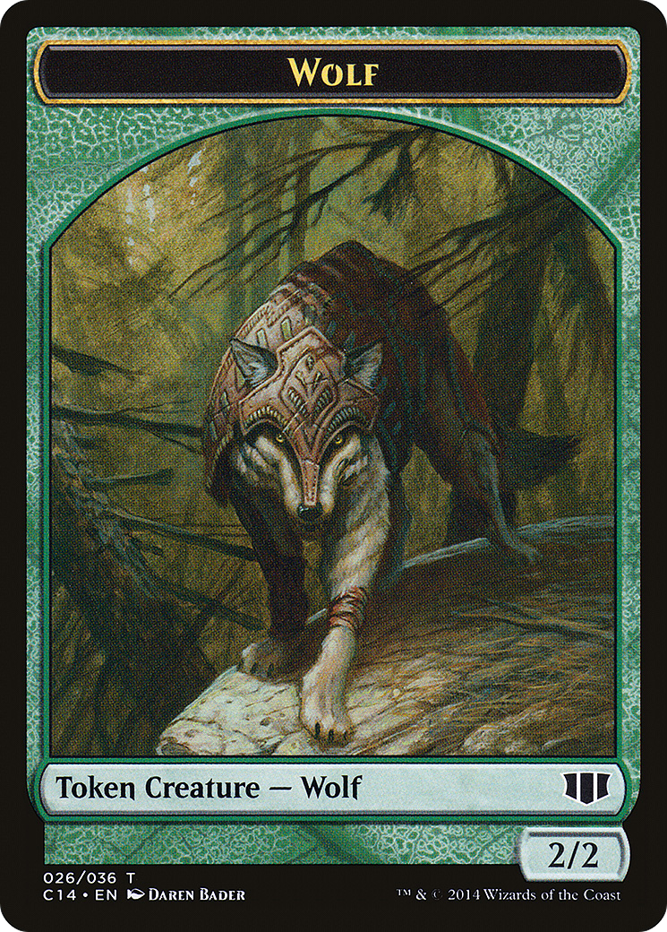 Wolf  [Commander 2014 Tokens]
