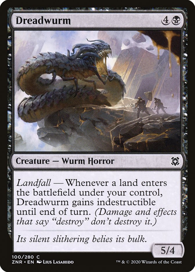 Dreadwurm [Zendikar Rising] Foil