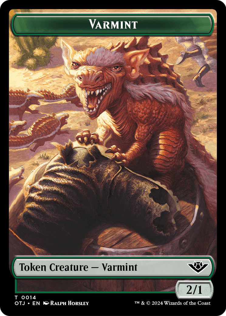 Varmint  [Outlaws of Thunder Junction Tokens]