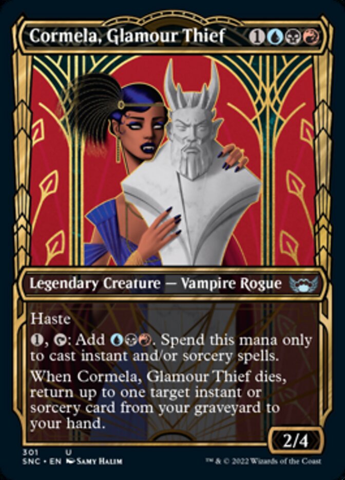 Cormela, Glamour Thief (Showcase Golden Age) [Streets of New Capenna] Foil