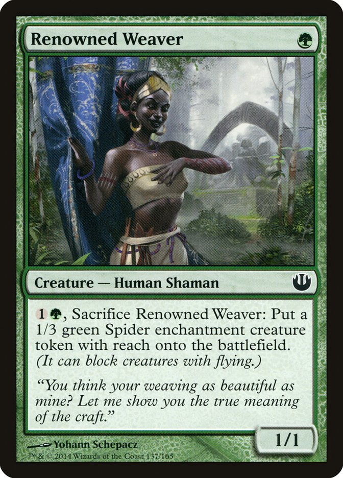 Renowned Weaver [Journey into Nyx] Foil